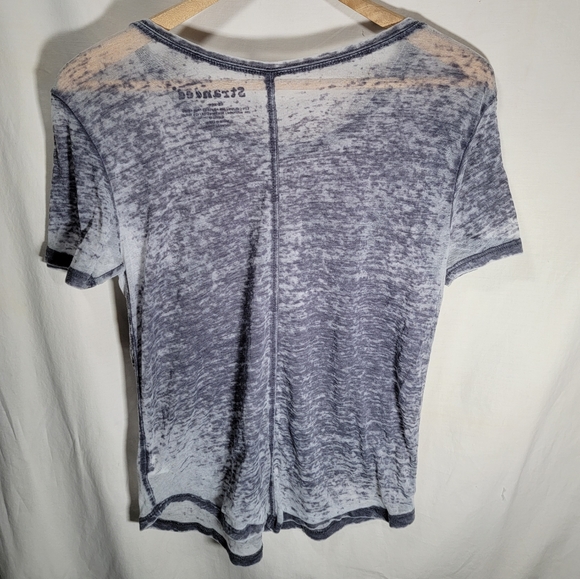 Woman's size XS Mrs. semi-sheer t-shirt by stranded in good condition. - Picture 5 of 6